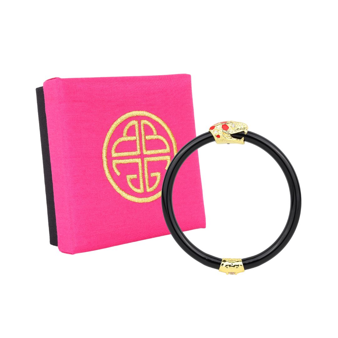 Fauna Snake All Weather Bangle® (AWB®) - Black