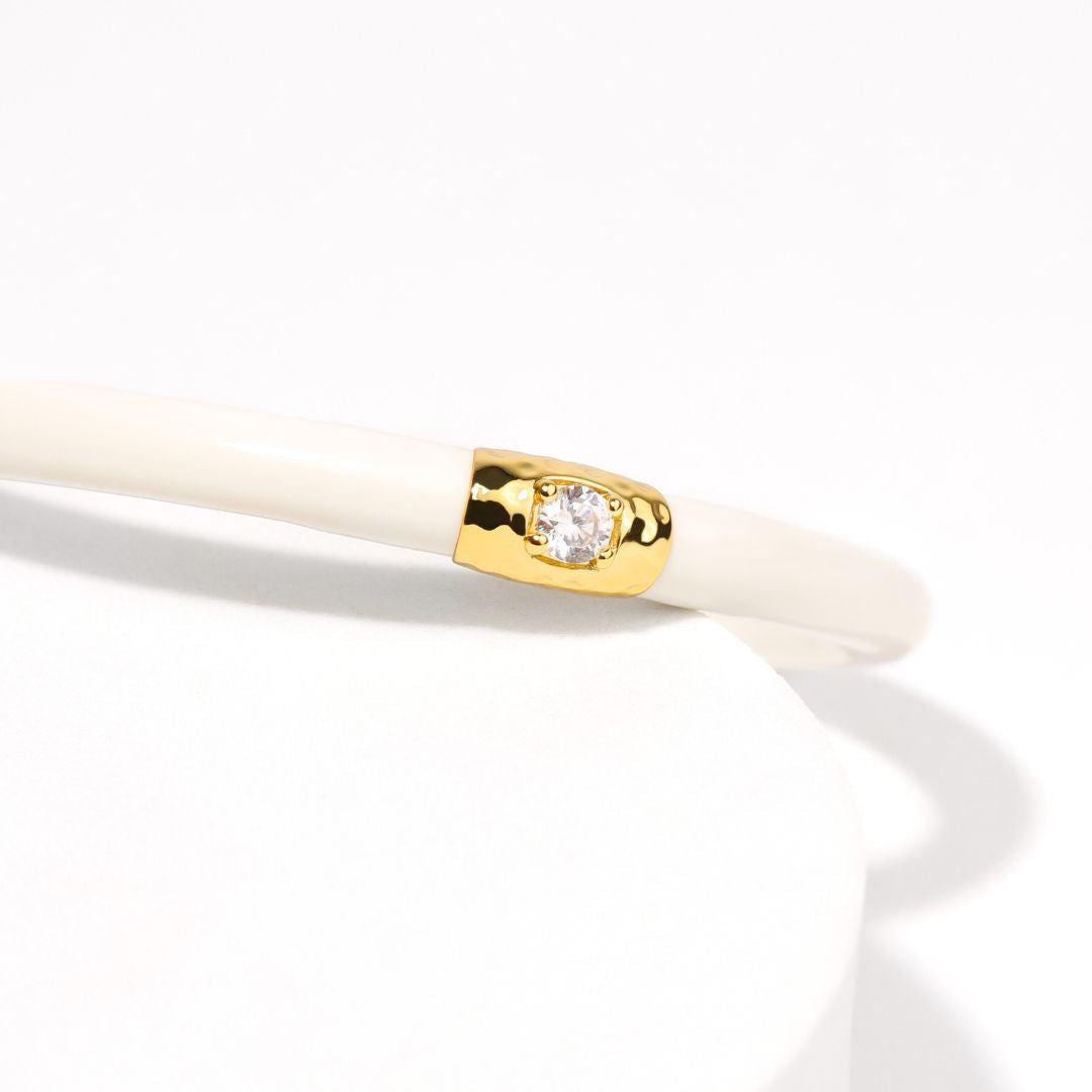 Fauna Snake All Weather Bangle® (AWB®) - Ivory