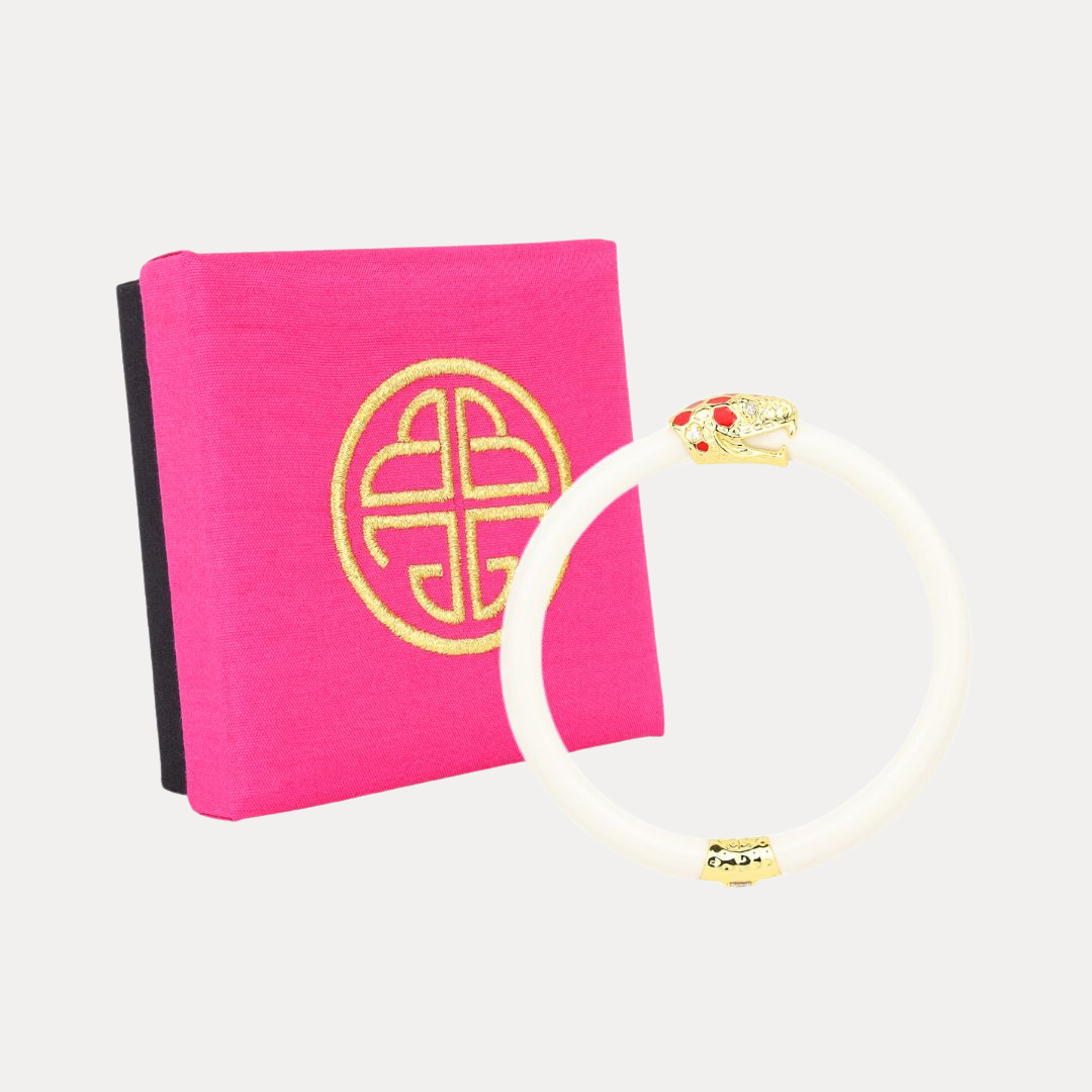 Fauna Snake All Weather Bangle® (AWB®) - Ivory