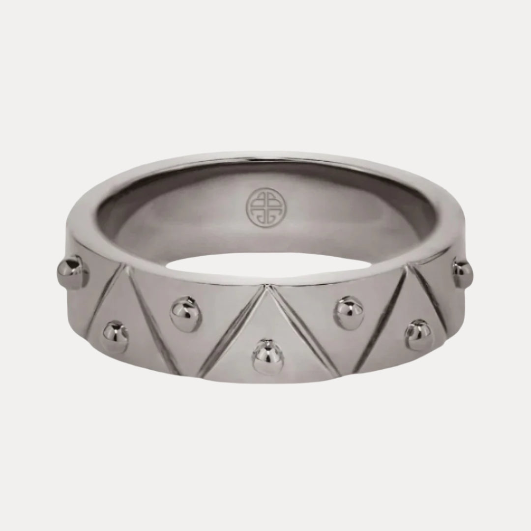 Feel Serenity Ring - Gunmetal