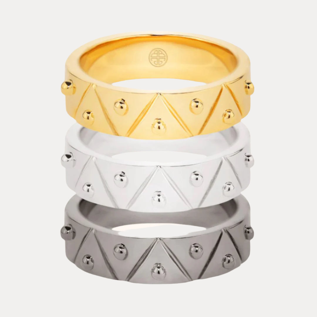 Feel Serenity Ring - Gunmetal