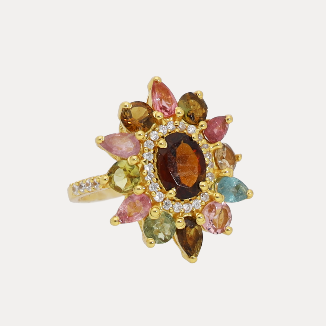 Flora Ring - Topaz