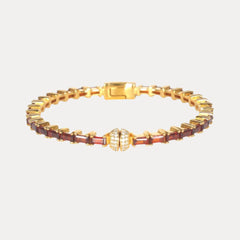 Garnet Aurora Bracelet