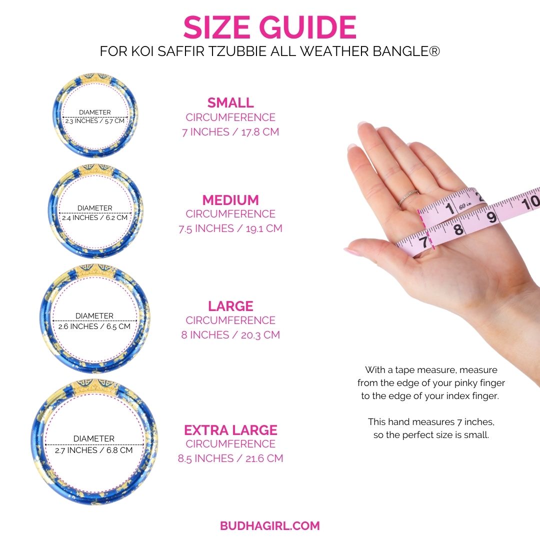 KOI Saffir Tzubbie All Weather Bangle® (AWB®)