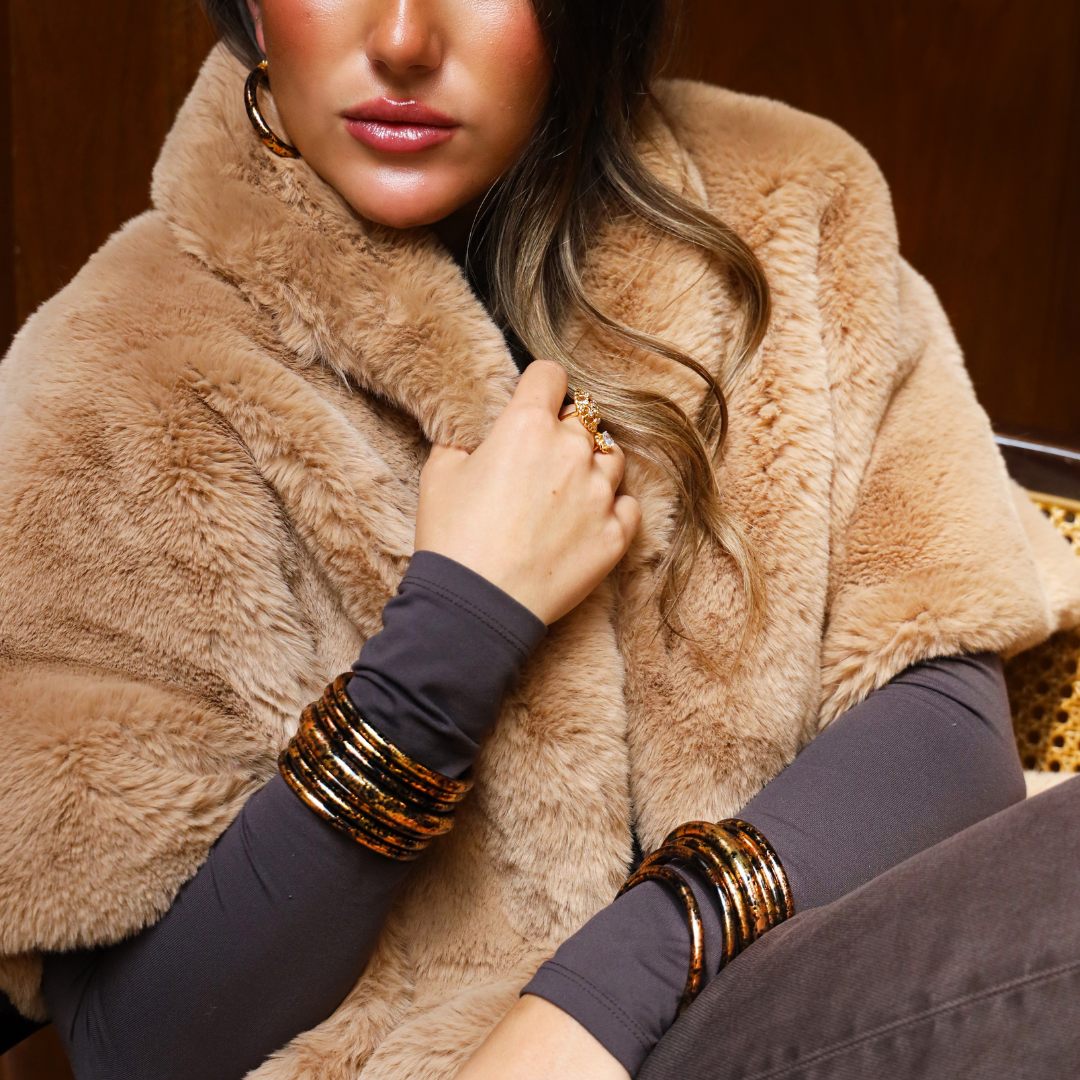 KOI Leopard All Weather Bangle® (AWB®) - Set of 4