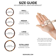 KOI Leopard All Weather Bangle® (AWB®) - Set of 4