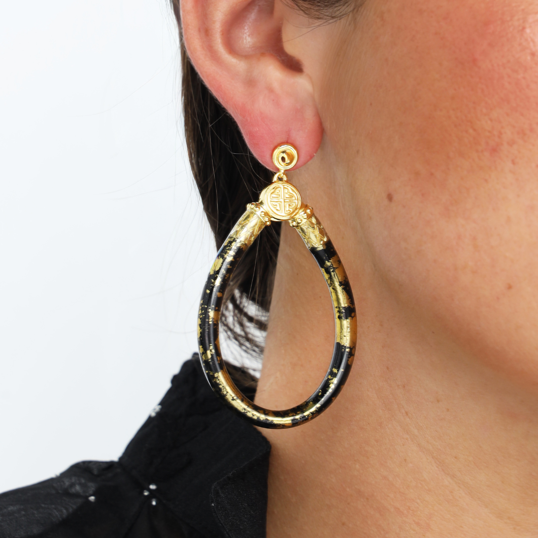 KOI Noir All Weather Earrings