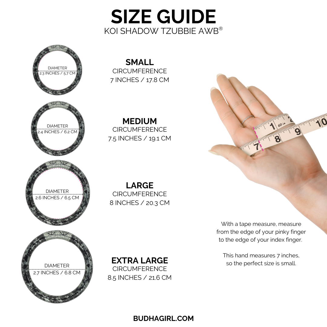 KOI Shadow Tzubbie All Weather Bangle® (AWB®)
