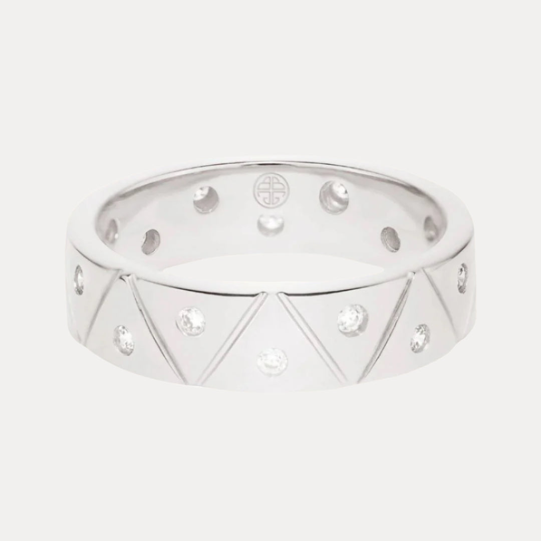 Light Serenity Ring - Silver