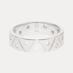 Light Serenity Ring - Silver