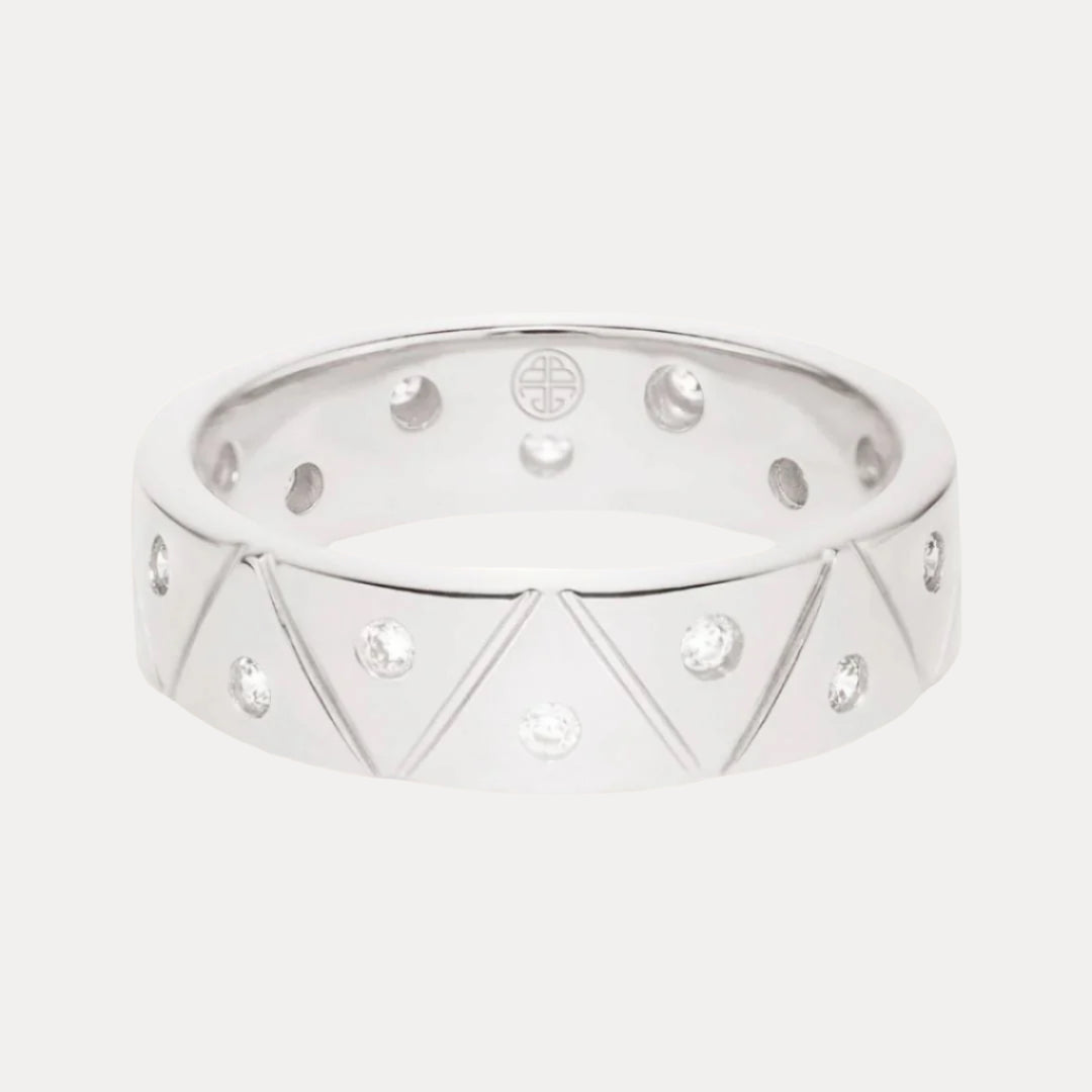 Light Serenity Ring - Silver