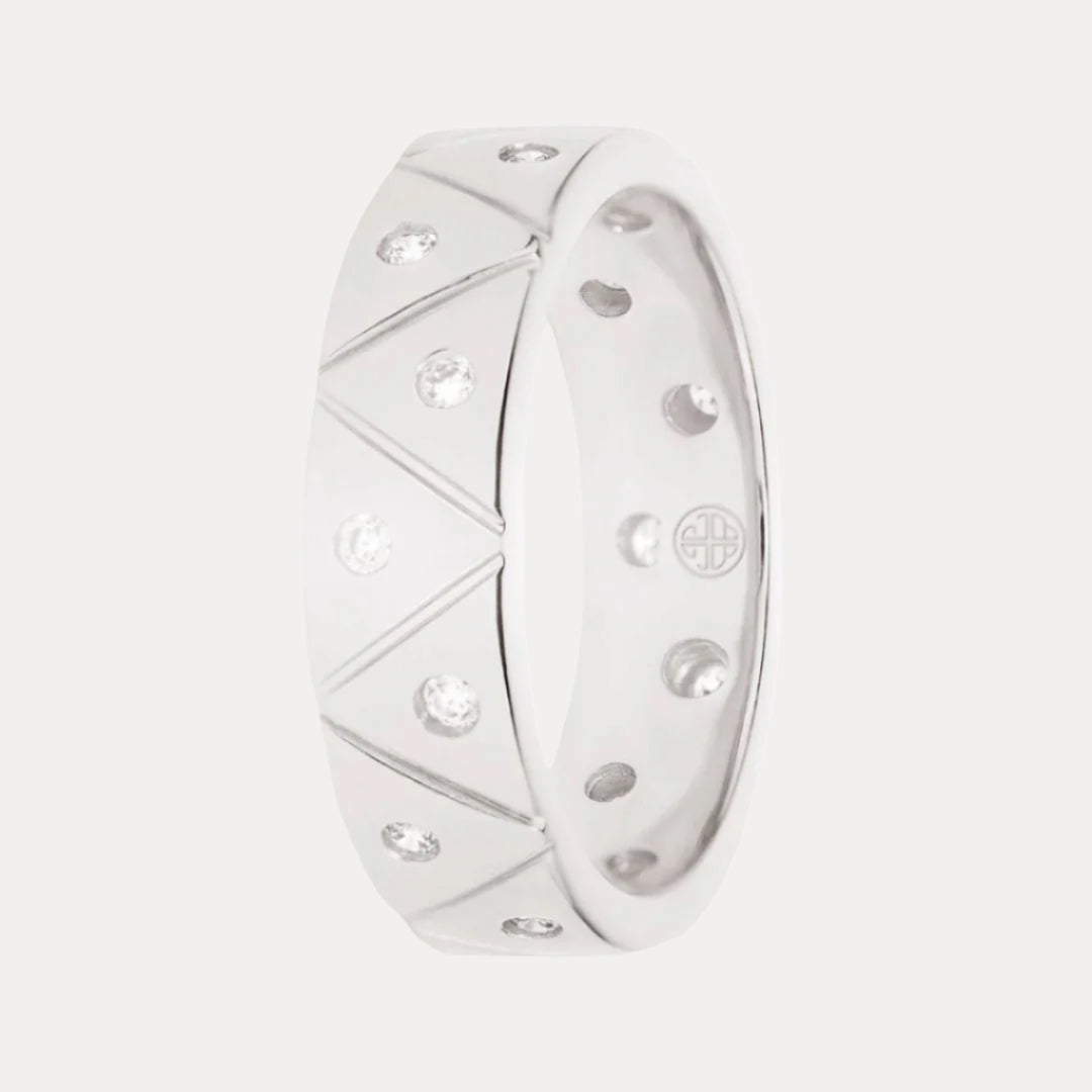 Light Serenity Ring - Silver