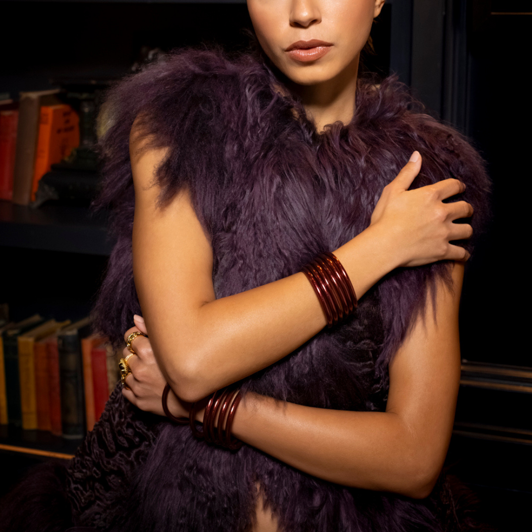 Merlot All Weather Bangles® (AWB®) - Set of 6