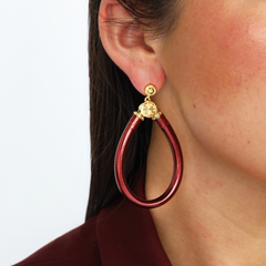 Merlot All Weather Earrings
