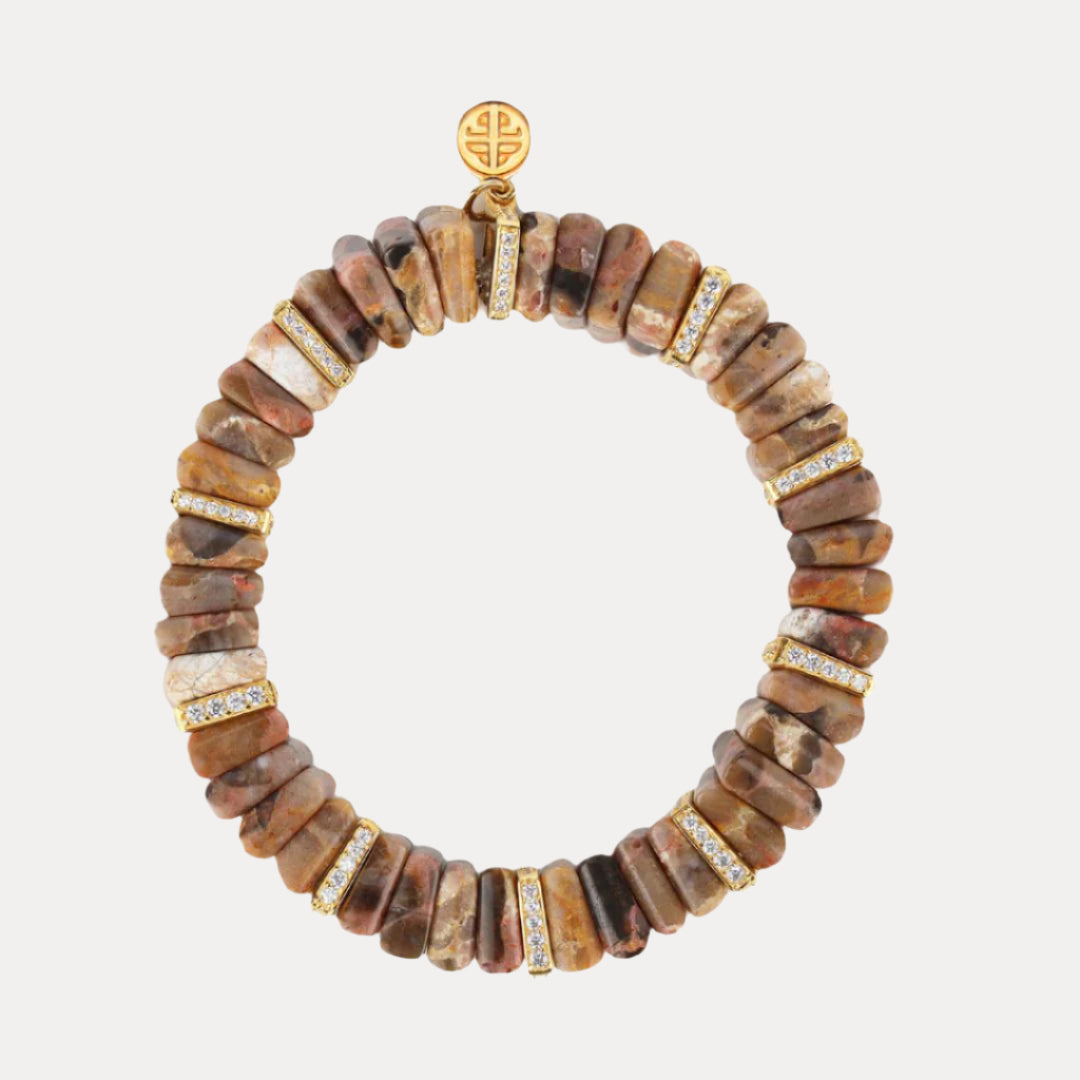 Tablet Bracelet - Picture Jasper