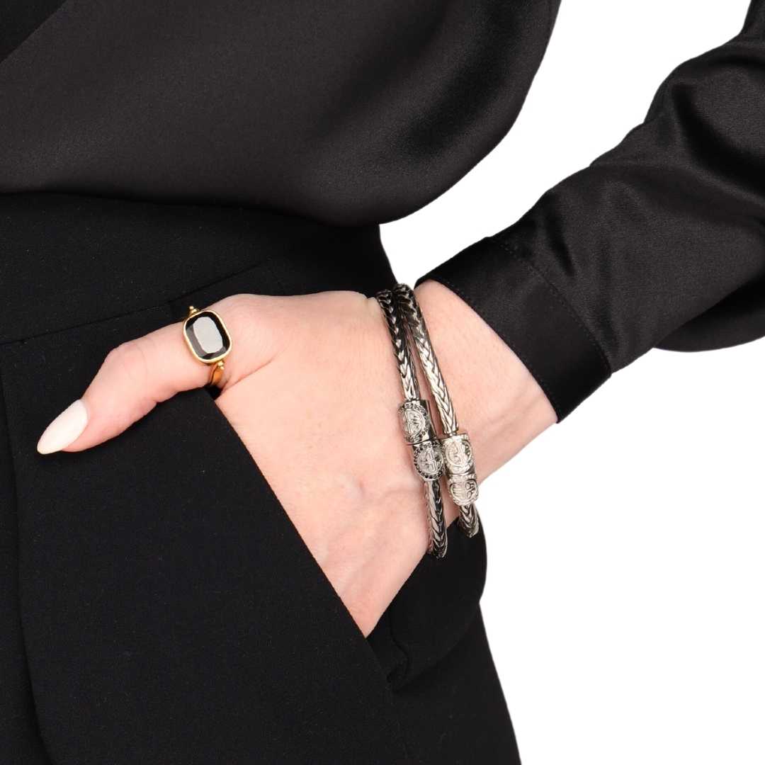 Python Bracelet - Silver