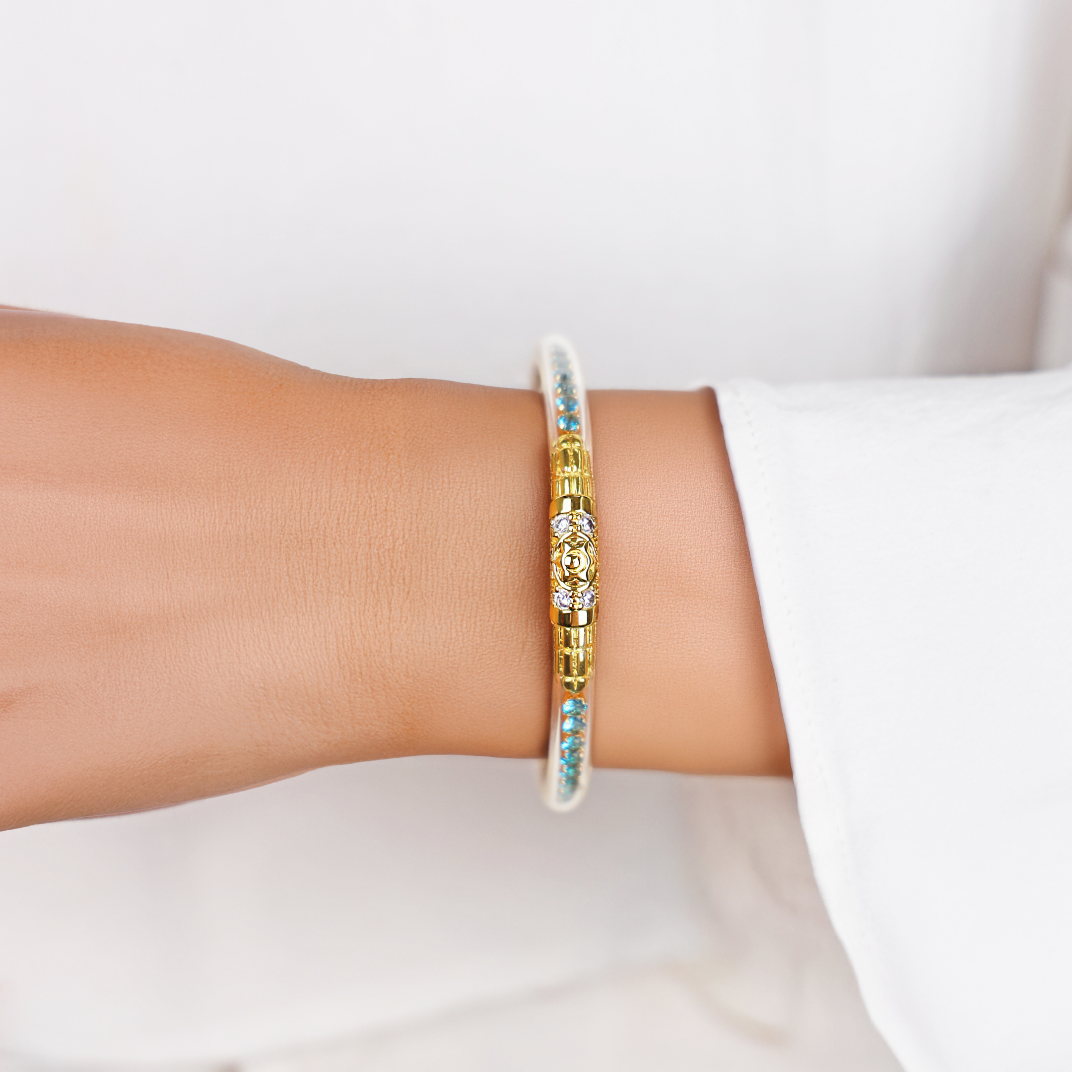 Queen All Weather Bangle® (AWB®) - Aqua