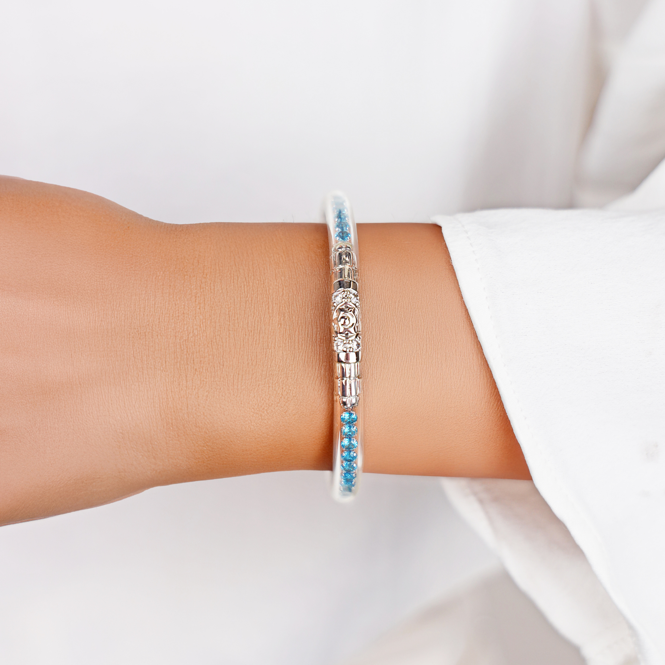 Queen All Weather Bangle® (AWB®) - Aqua