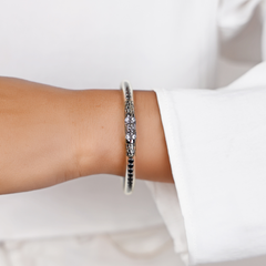 Queen All Weather Bangle® (AWB®) - Black Spinel