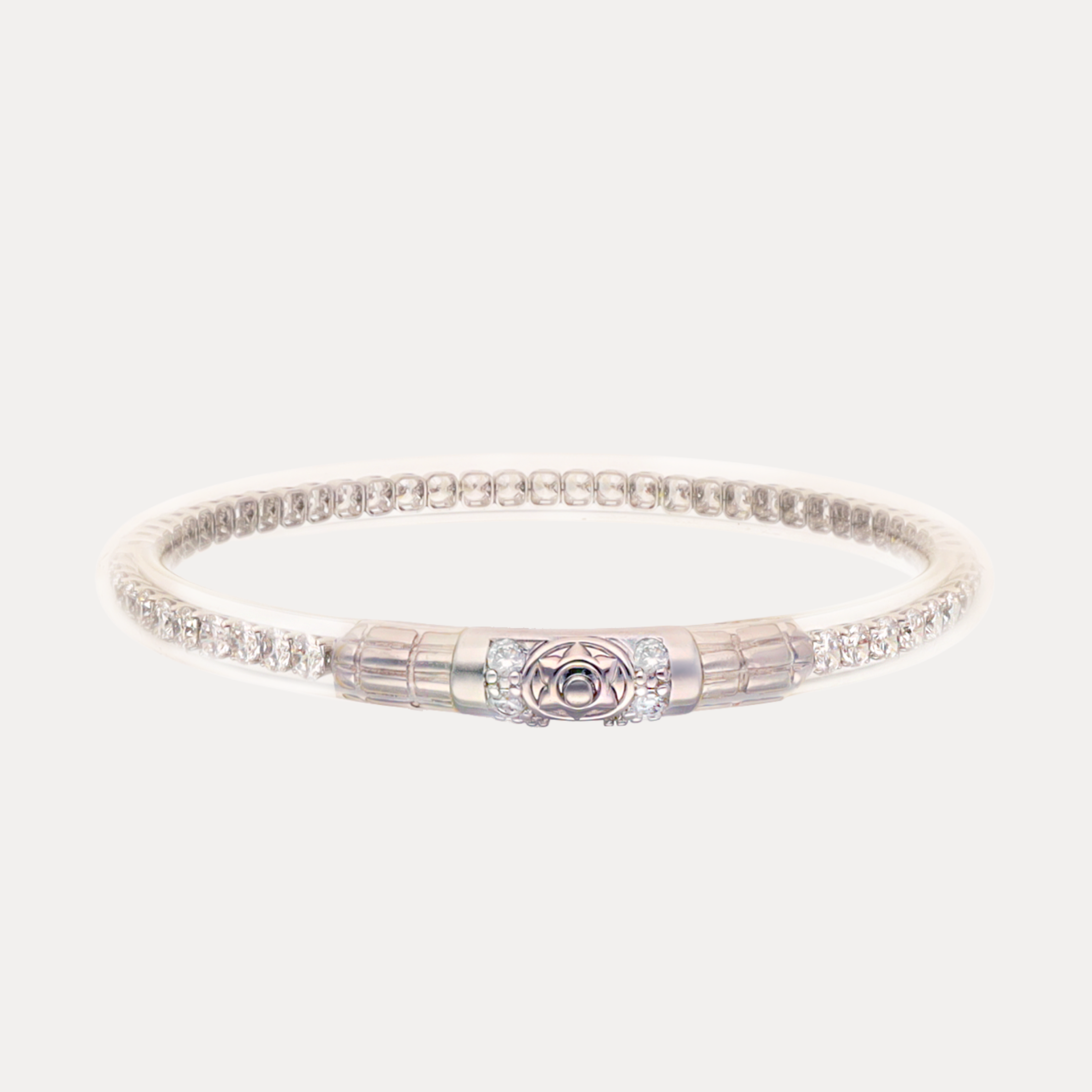 Queen All Weather Bangle® (AWB®) - Clear Crystal