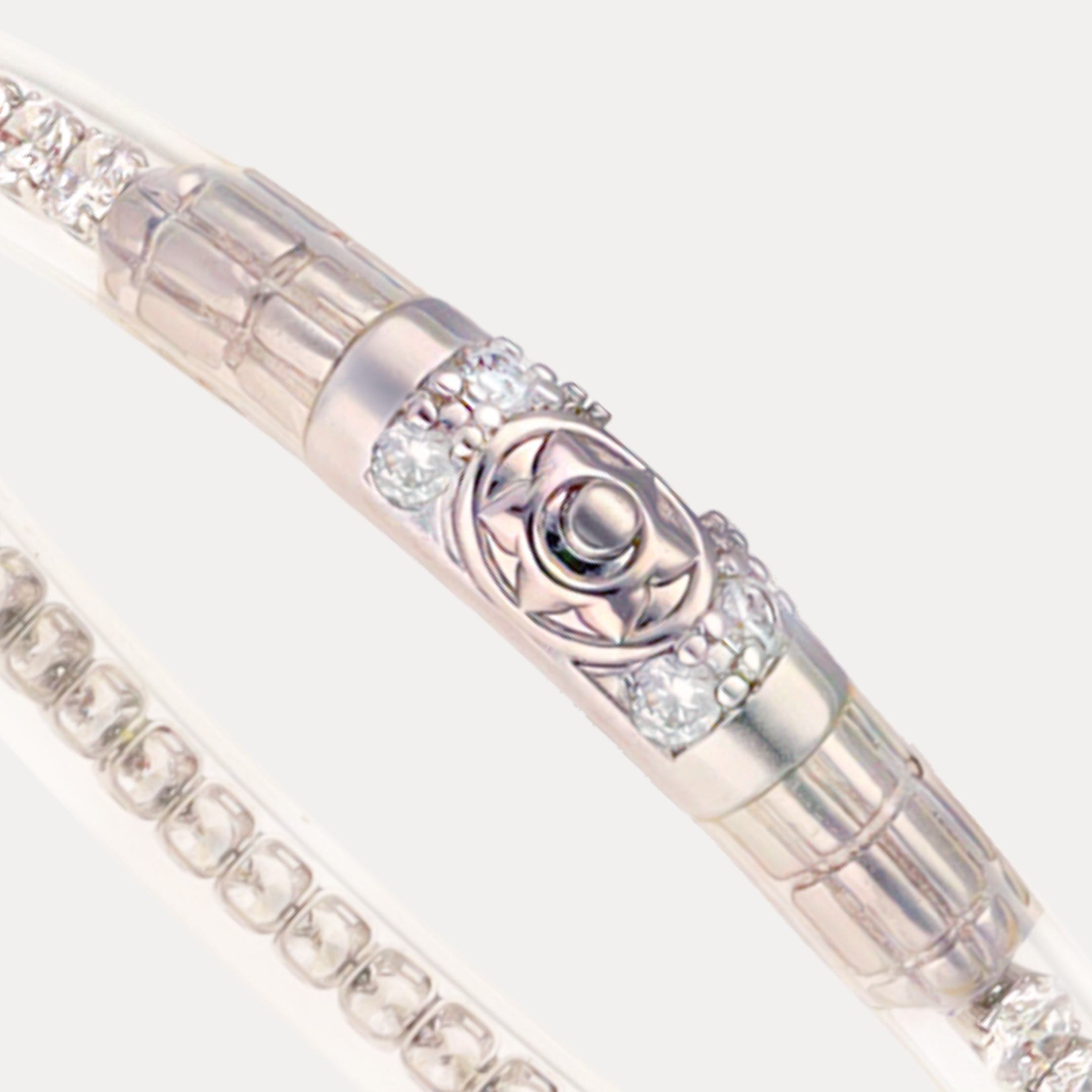 Queen All Weather Bangle® (AWB®) - Clear Crystal