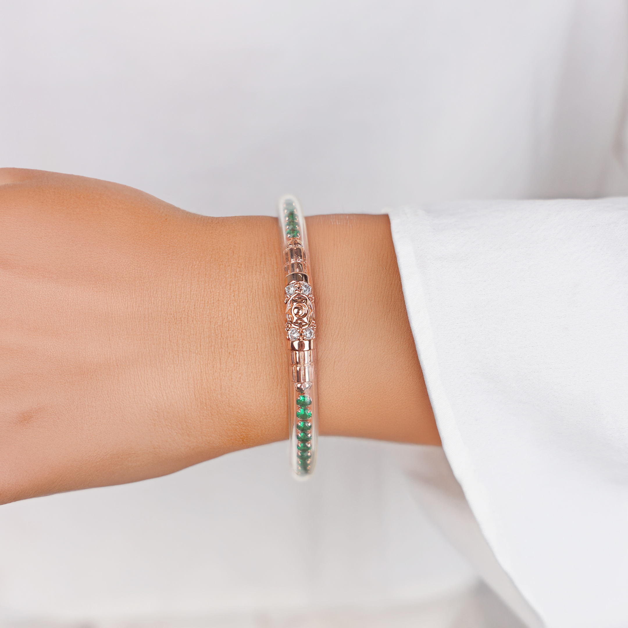 Queen All Weather Bangle® (AWB®) - Emerald