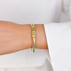 Queen All Weather Bangle® (AWB®) - Emerald