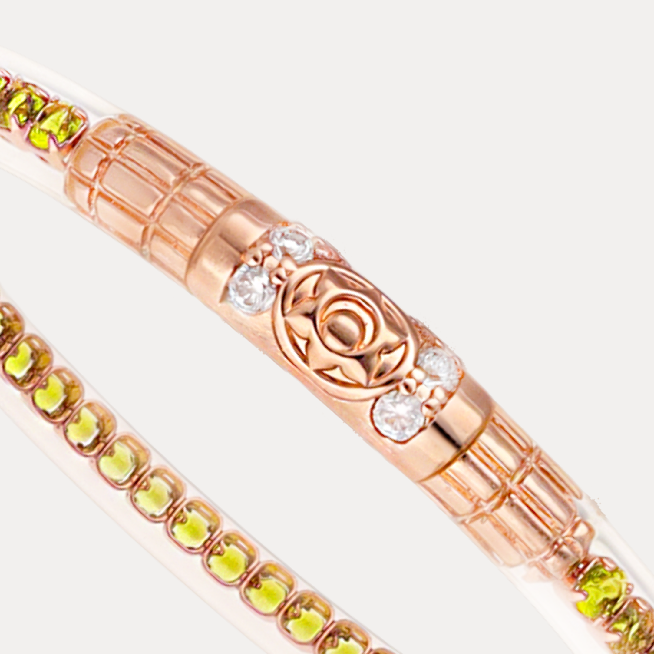 Queen All Weather Bangle® (AWB®) - Peridot