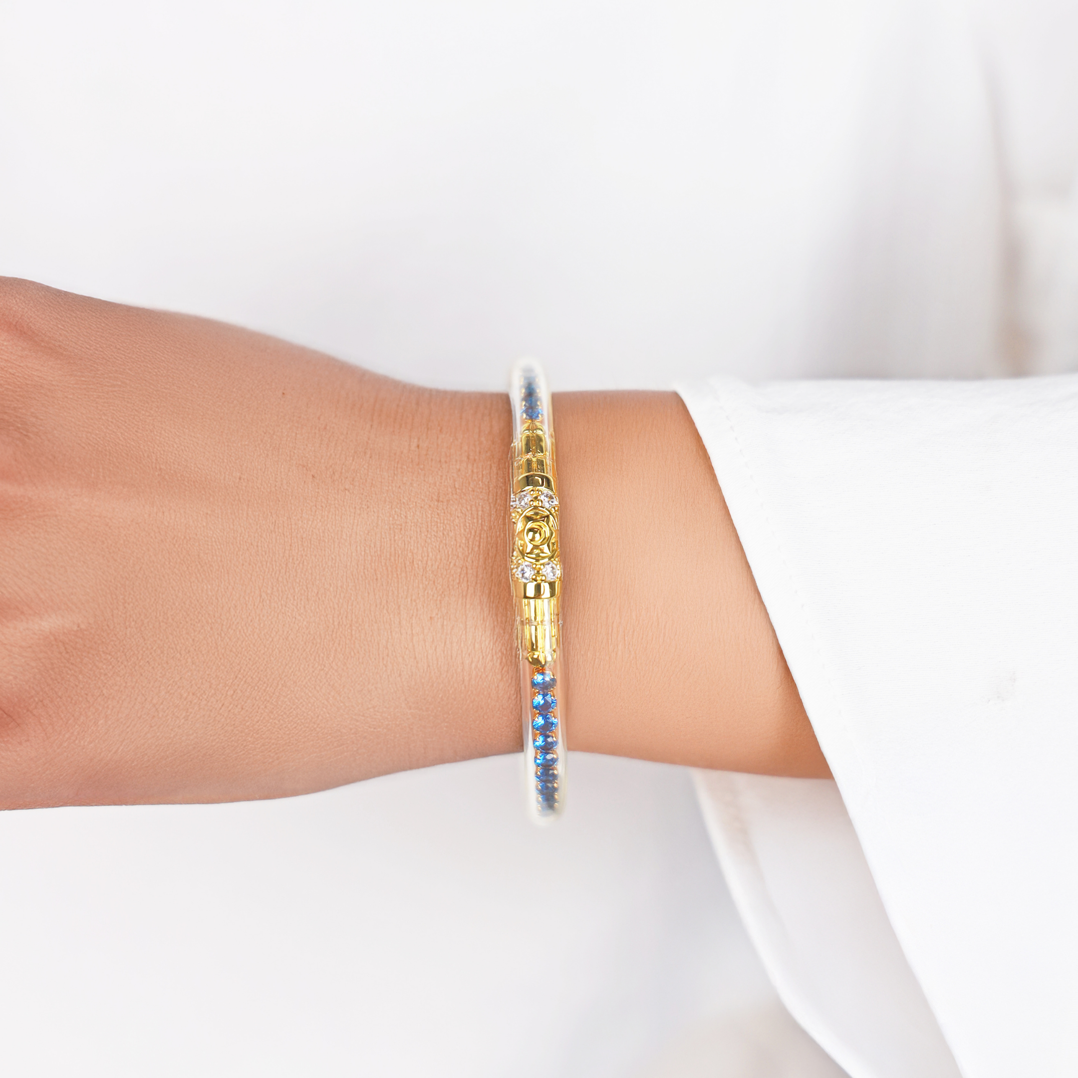 Queen All Weather Bangle® (AWB®) - Sapphire