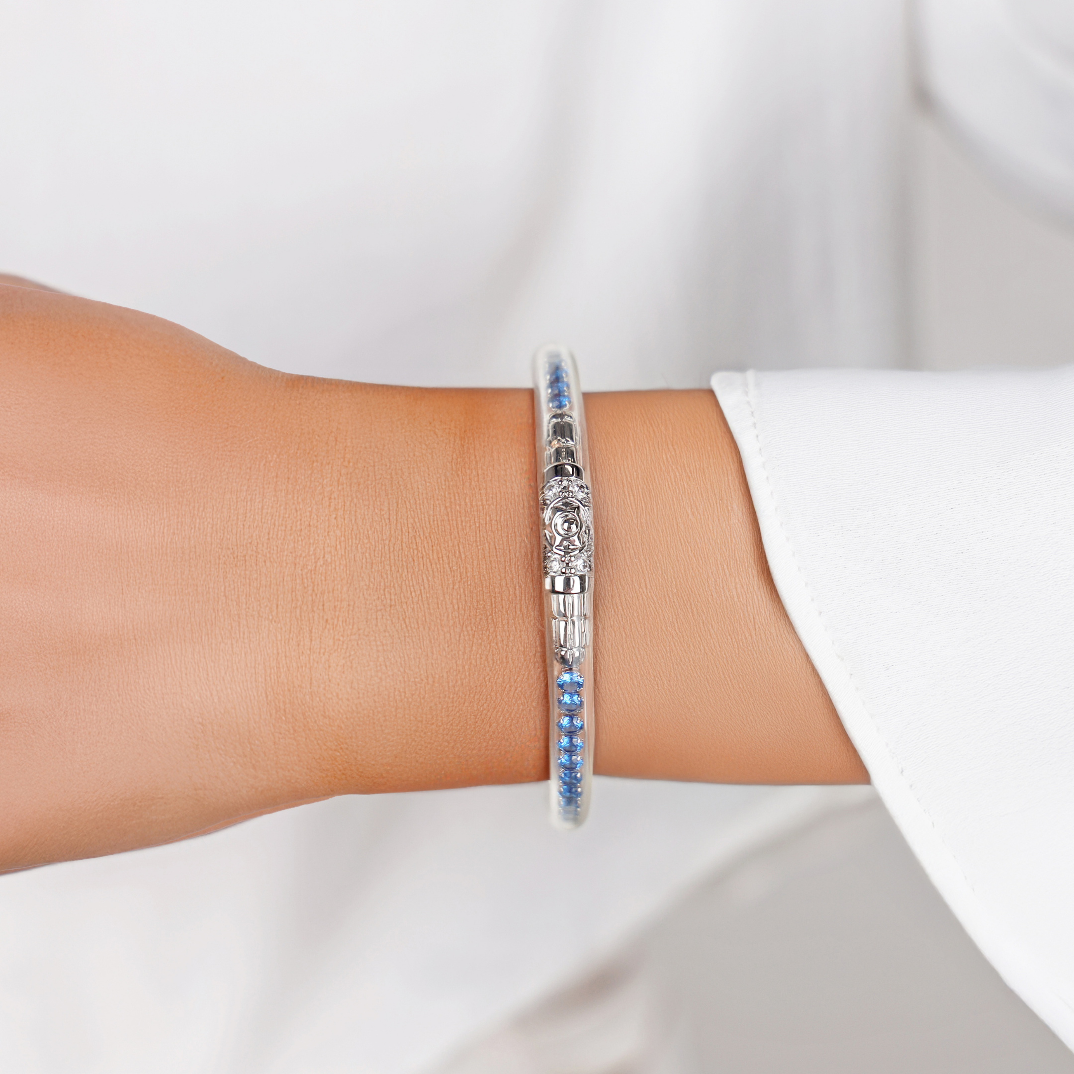 Queen All Weather Bangle® (AWB®) - Sapphire
