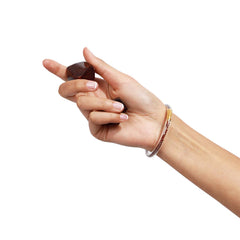 Garnet Luxe All Weather Bangle® (AWB®) - Serenity Prayer