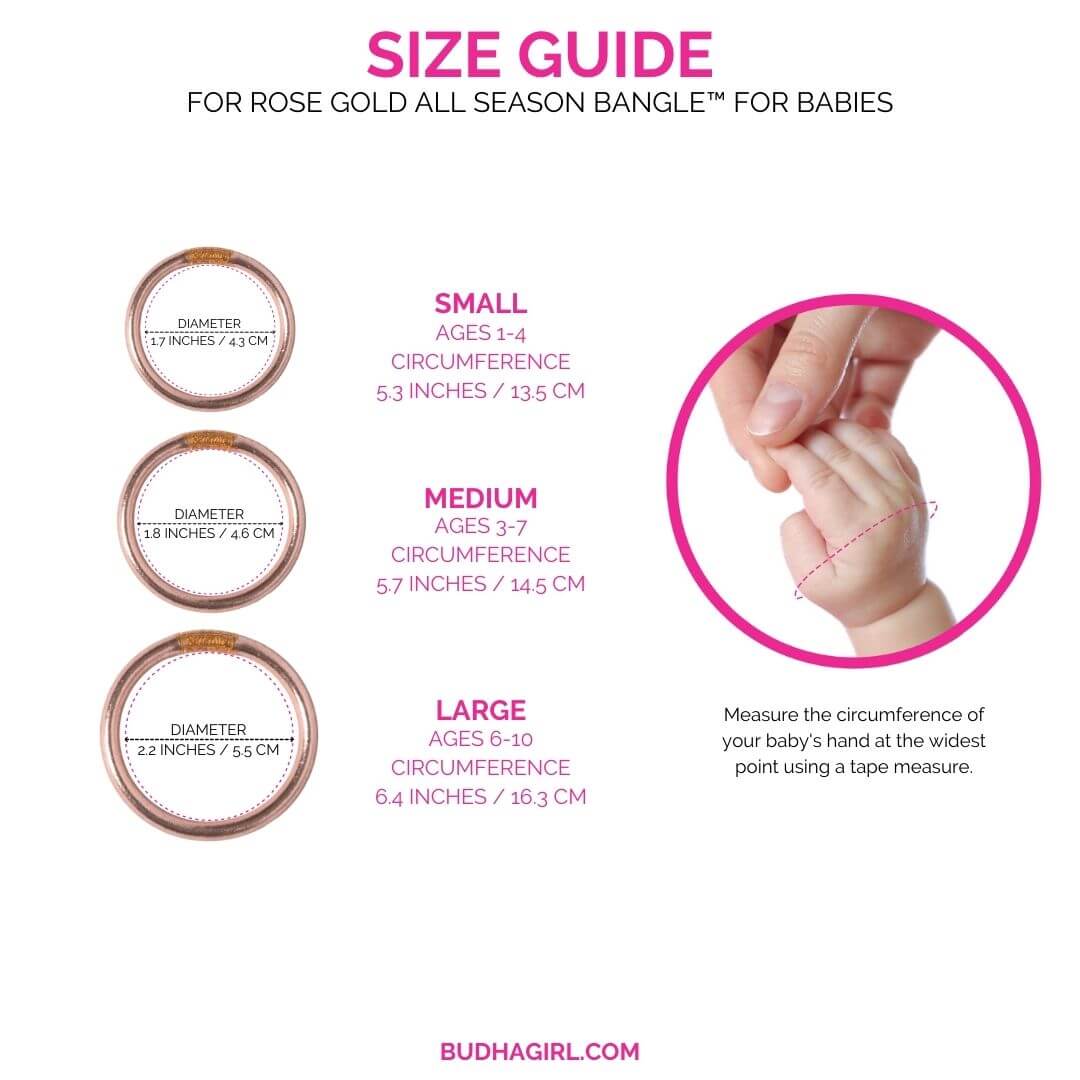 Rose Gold All Season Bangle™ (ASB™) for Kids