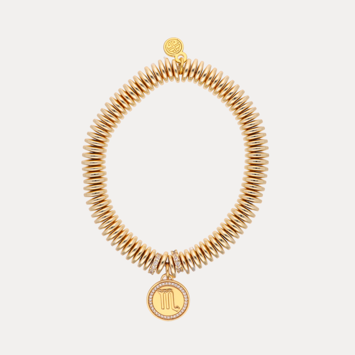 Scorpio Zodiac Charm Bracelet