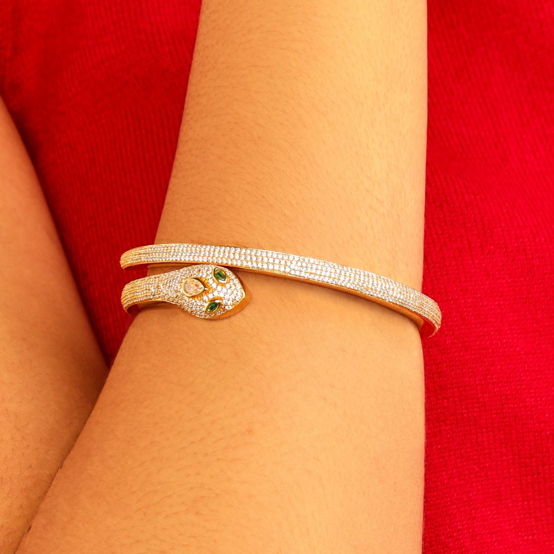 Snake Pavé Bracelet