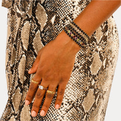 Viv String Bracelet - Black/Multi