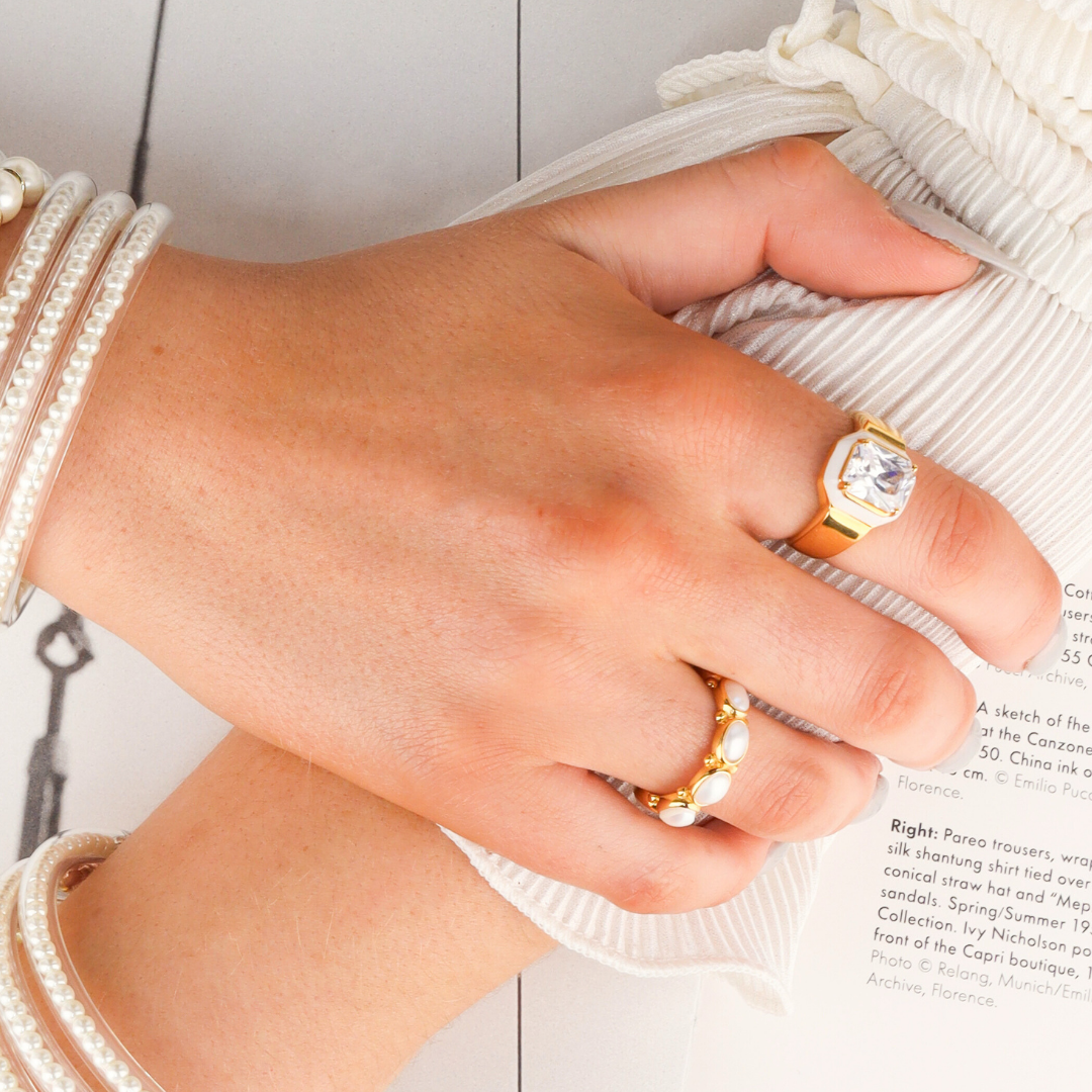 Cushion Ring - Clear