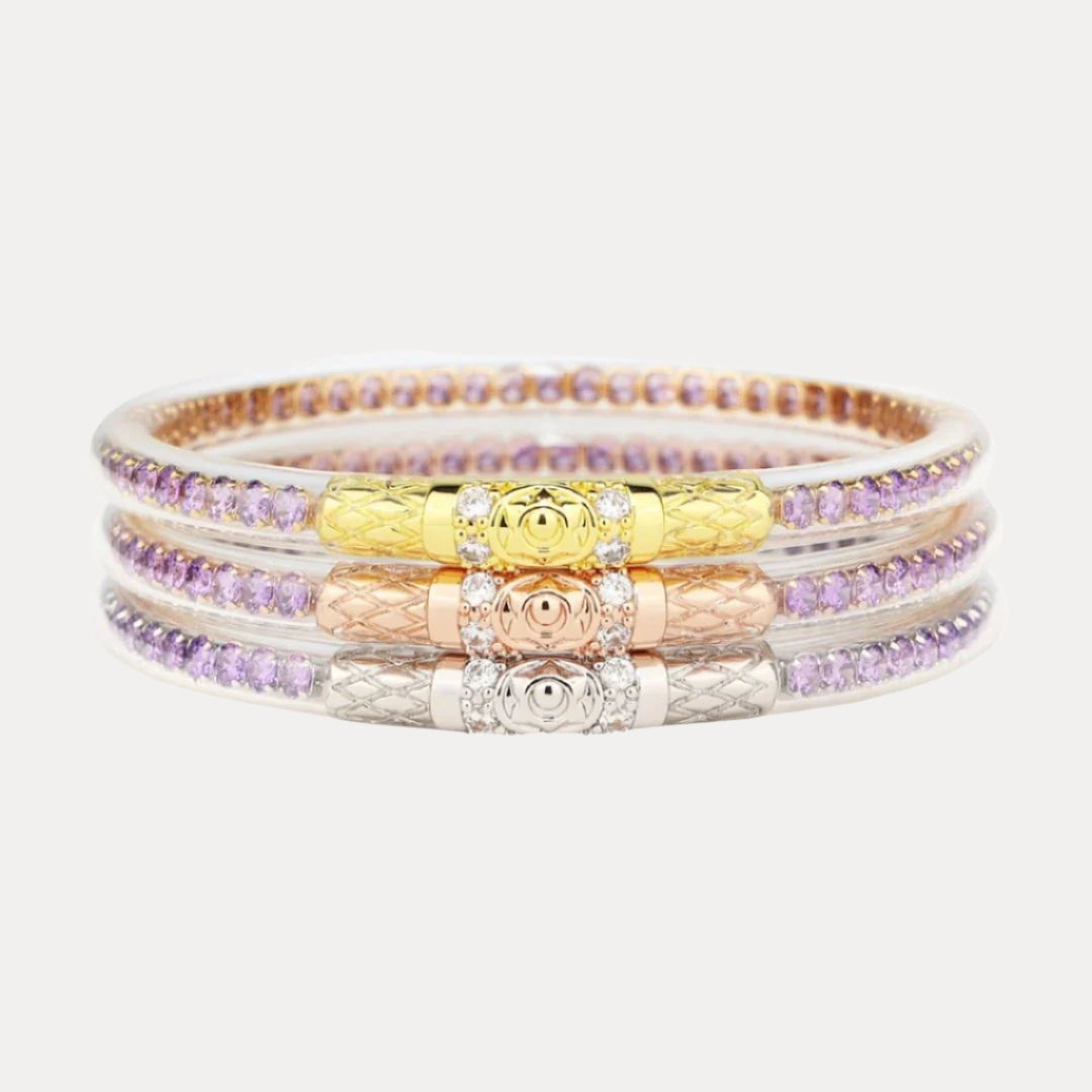 Three Queens All Weather Bangles® (AWB®) - Lila