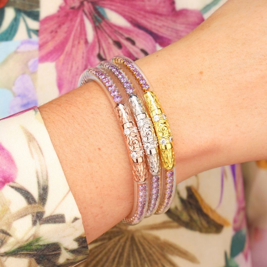 Three Queens All Weather Bangles® (AWB®) - Lila