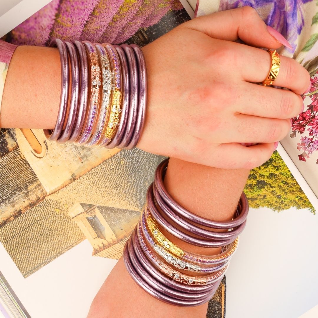 Three Queens All Weather Bangles® (AWB®) - Lila