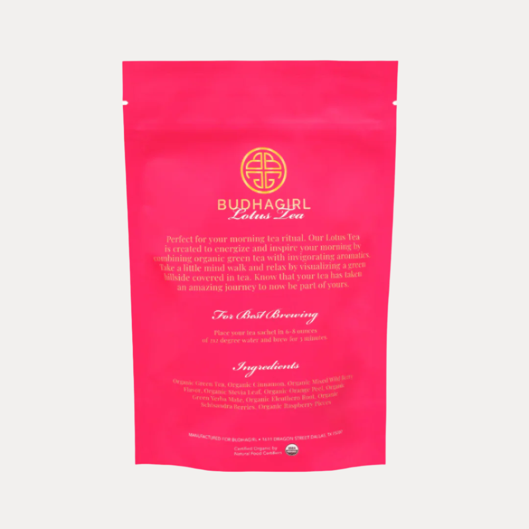 Organic Lotus   Tea Pouch - 15 Sachets