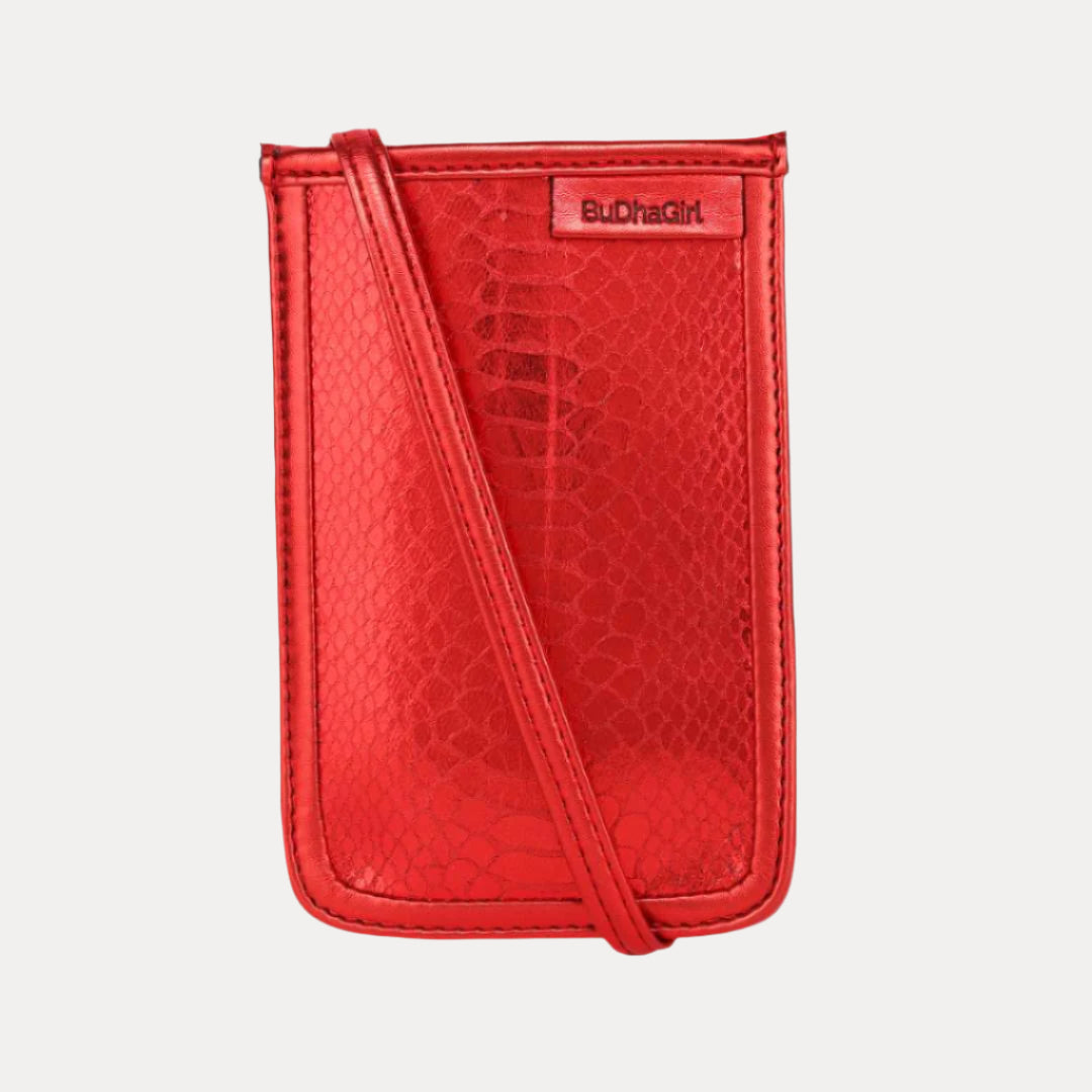 Mobile Crossbody - Crimson