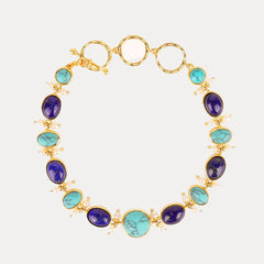 Lia Bracelet - Turquoise & Lapis